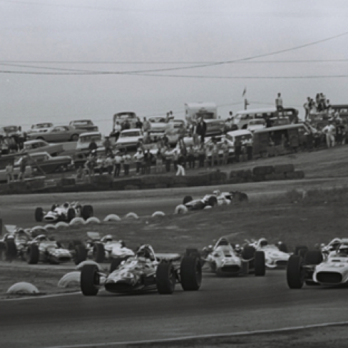 JIm suivra Dan tout au long de la course jusqu'à son abandon sur problèmes mécaniques
 © D. Friedman